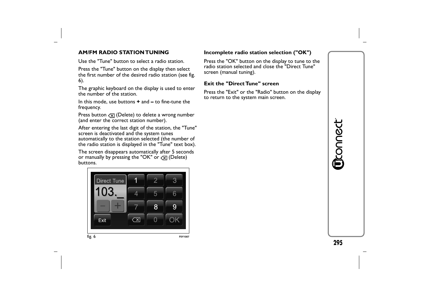 FIAT 500L User Manual | Page 299 / 348