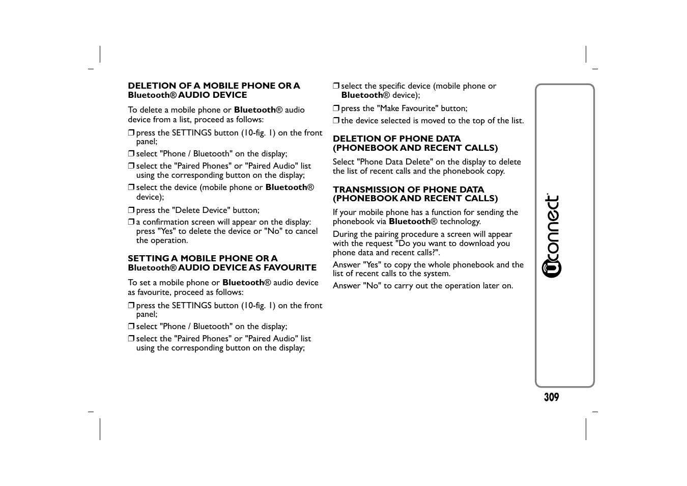 FIAT 500L User Manual | Page 313 / 348