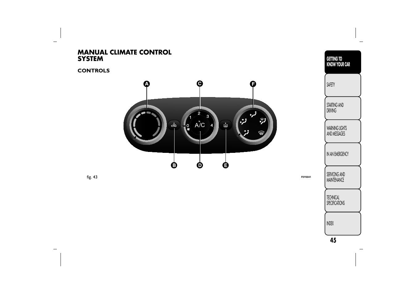 FIAT 500L User Manual | Page 49 / 348