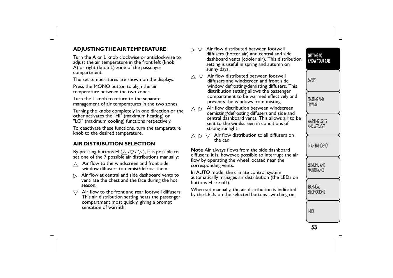 FIAT 500L User Manual | Page 57 / 348