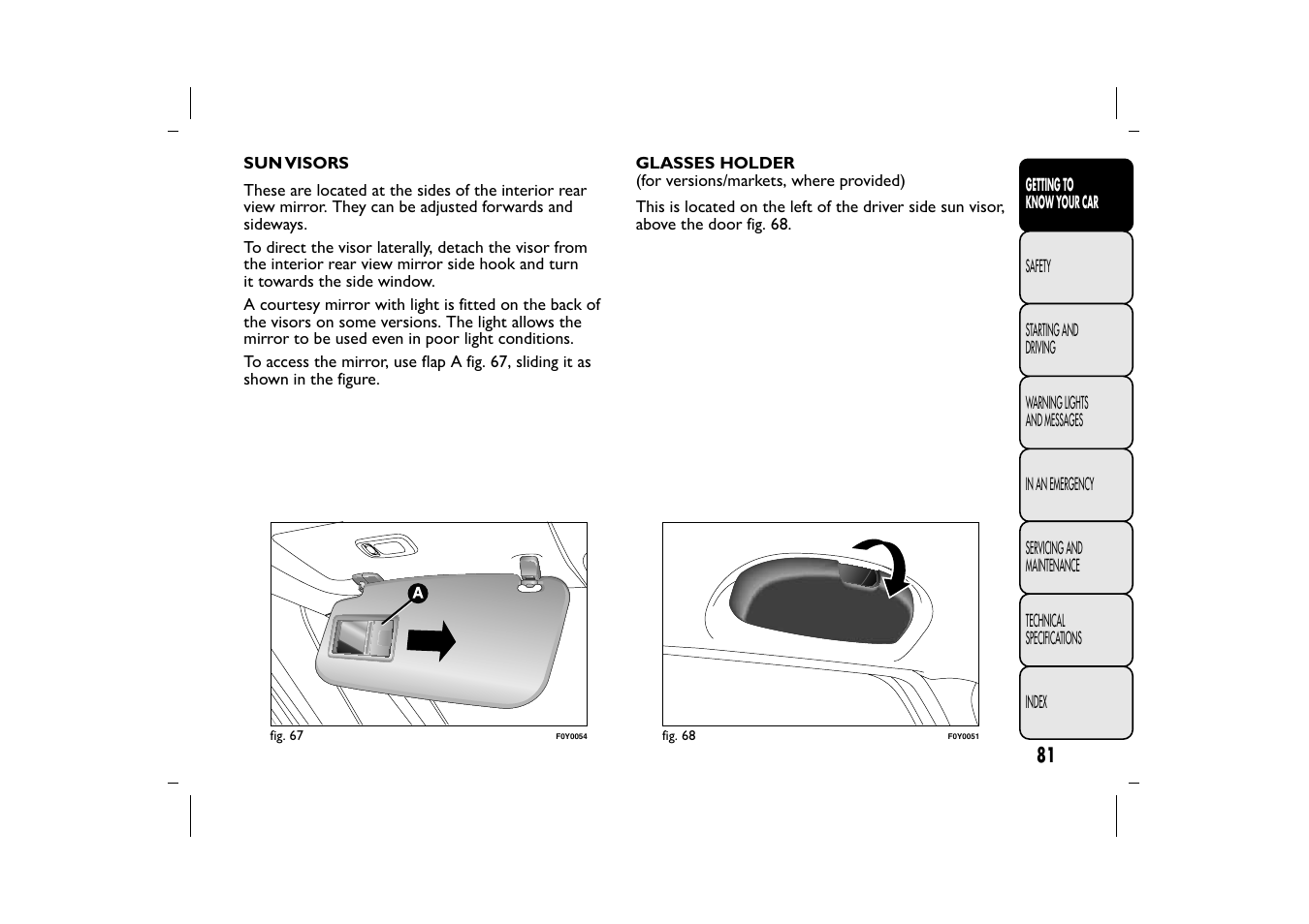 FIAT 500L User Manual | Page 85 / 348