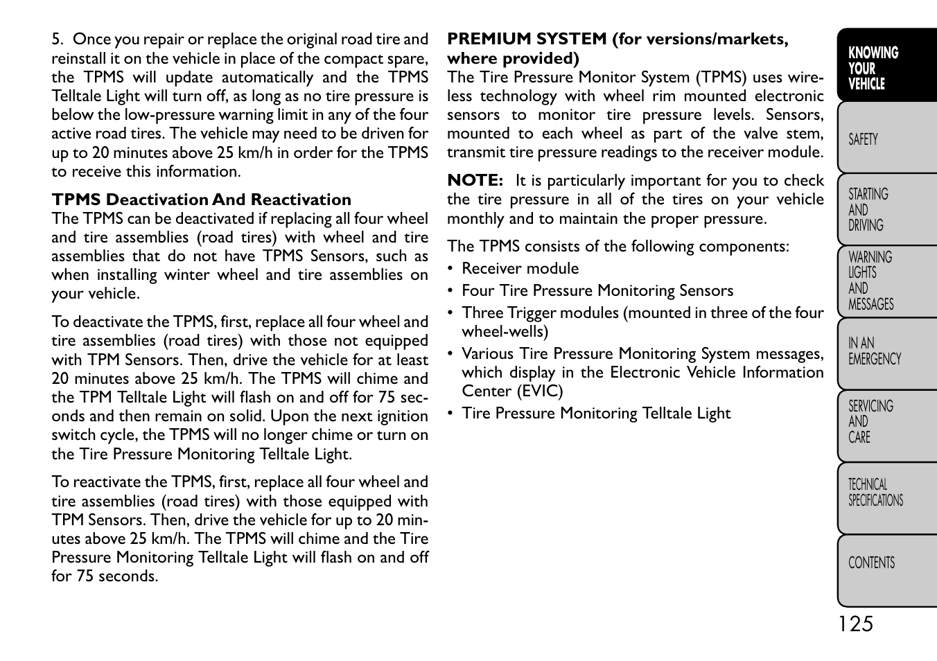 FIAT Freemont User Manual | Page 131 / 332