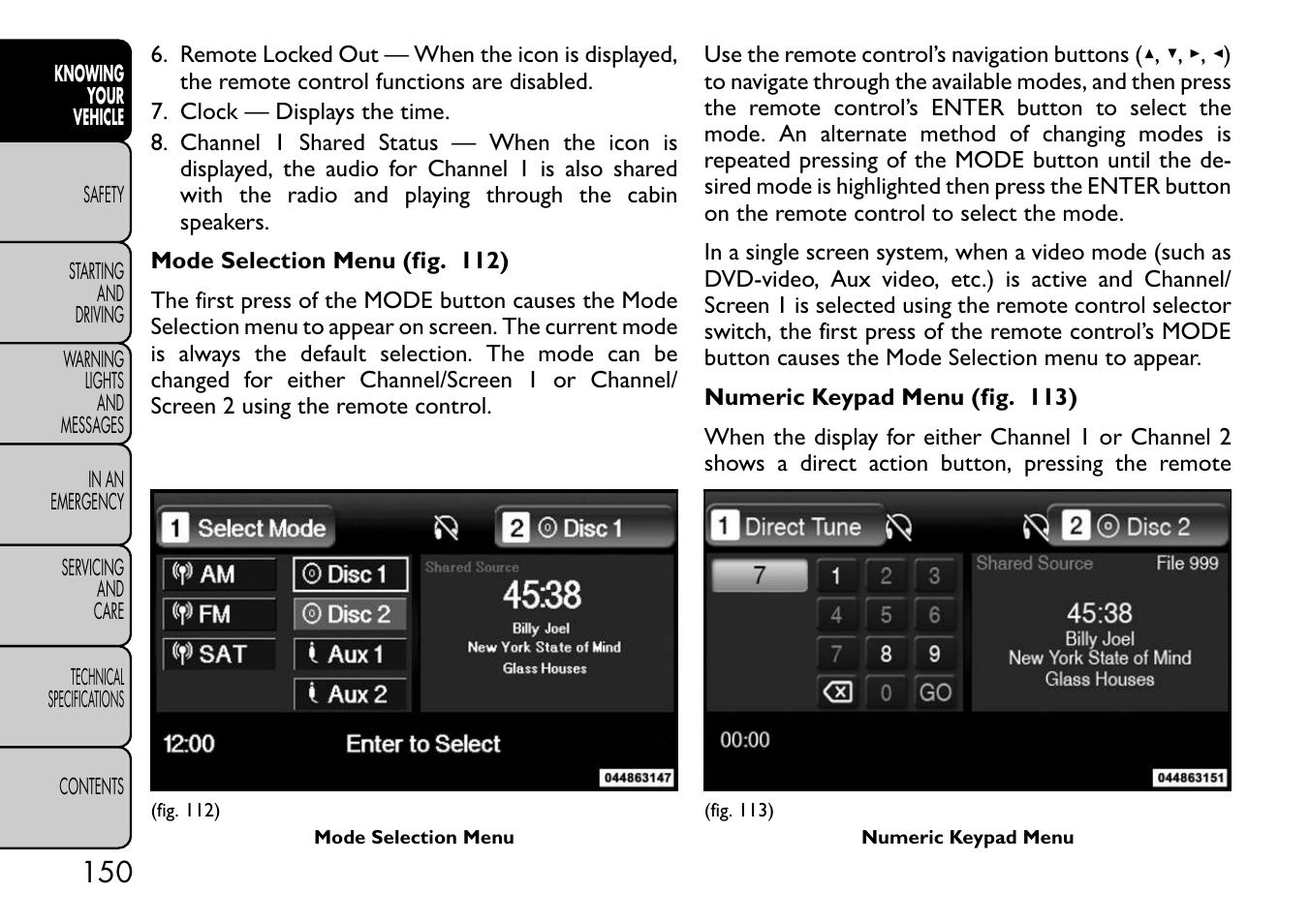 FIAT Freemont User Manual | Page 156 / 332