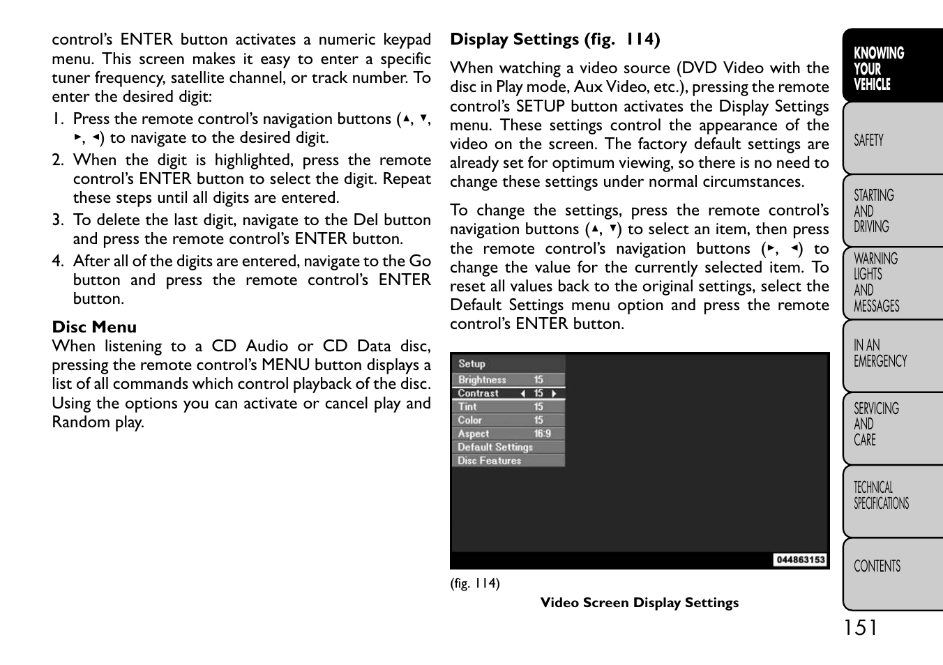 FIAT Freemont User Manual | Page 157 / 332