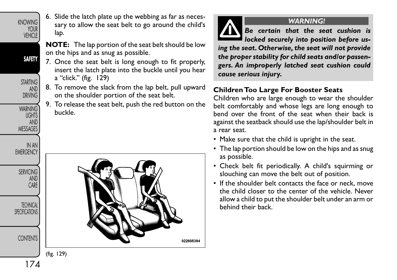 FIAT Freemont User Manual | Page 180 / 332