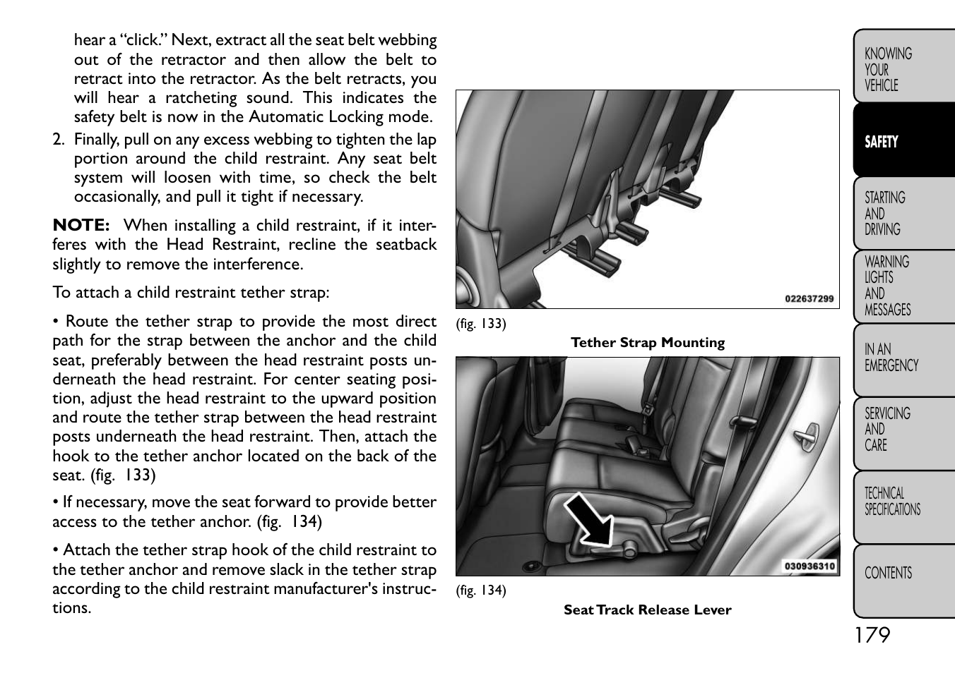 FIAT Freemont User Manual | Page 185 / 332