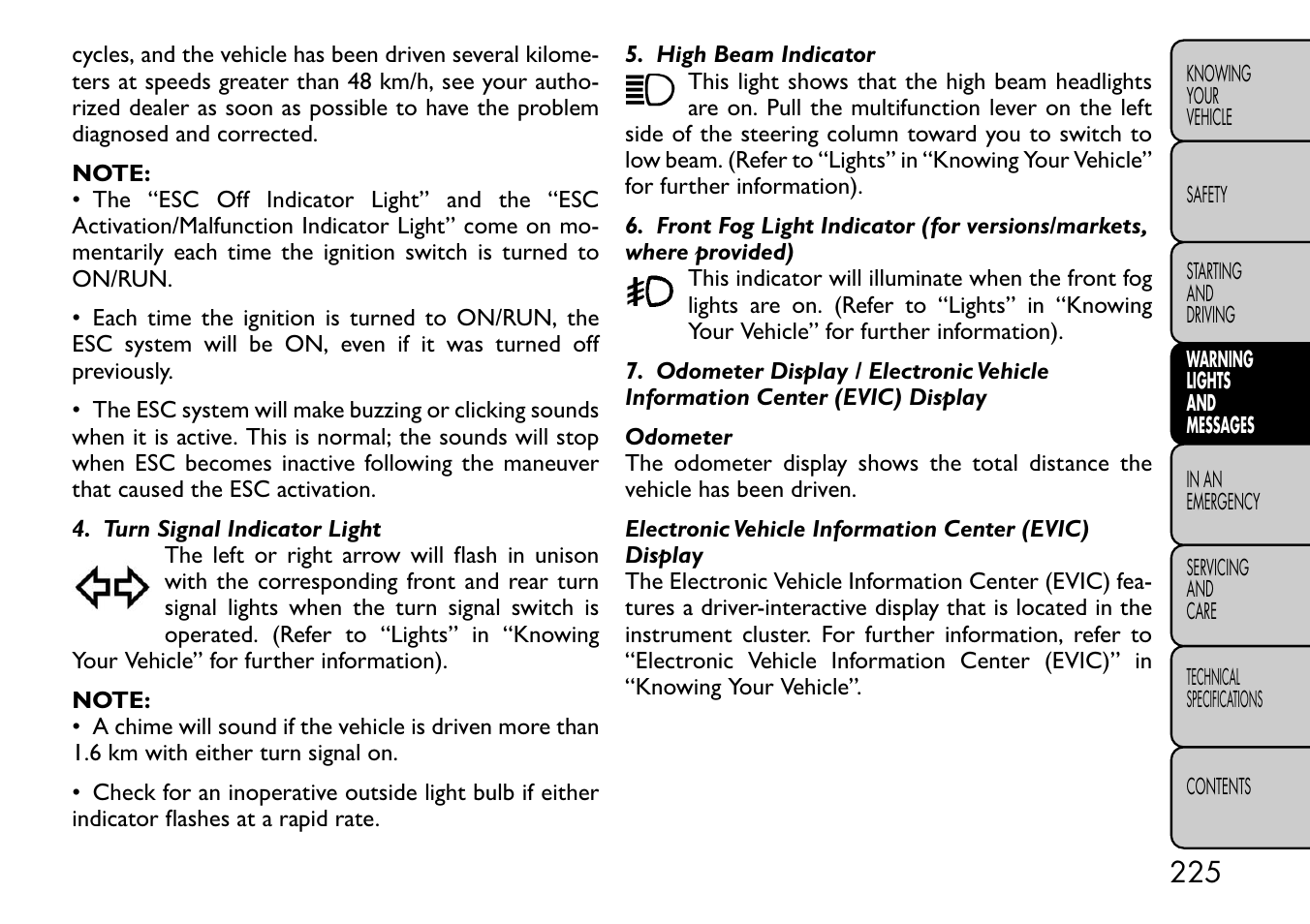 FIAT Freemont User Manual | Page 231 / 332