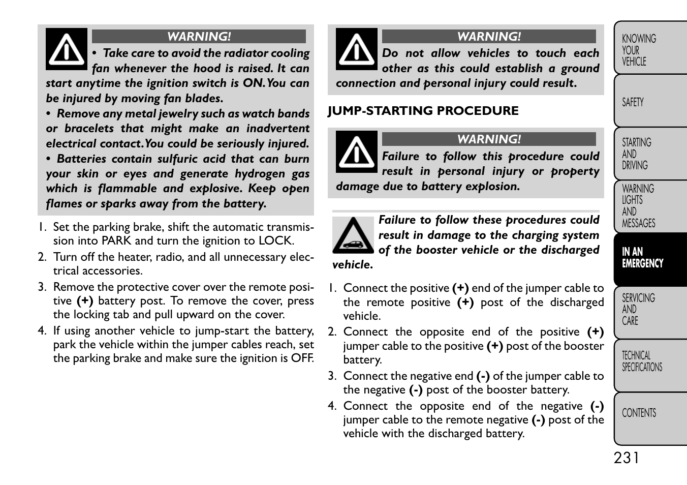 FIAT Freemont User Manual | Page 237 / 332