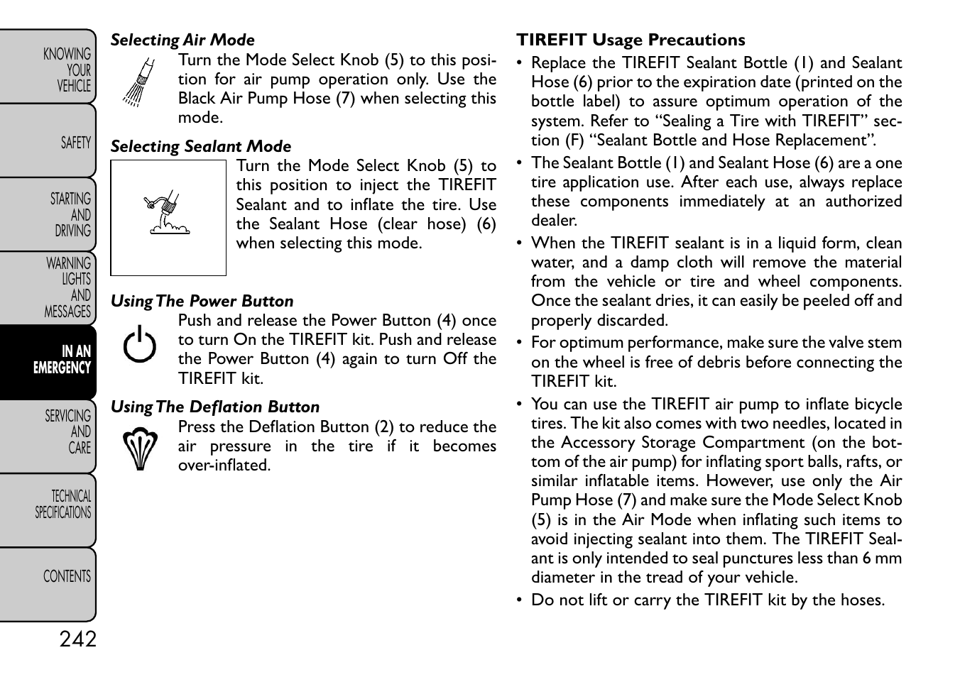 FIAT Freemont User Manual | Page 248 / 332