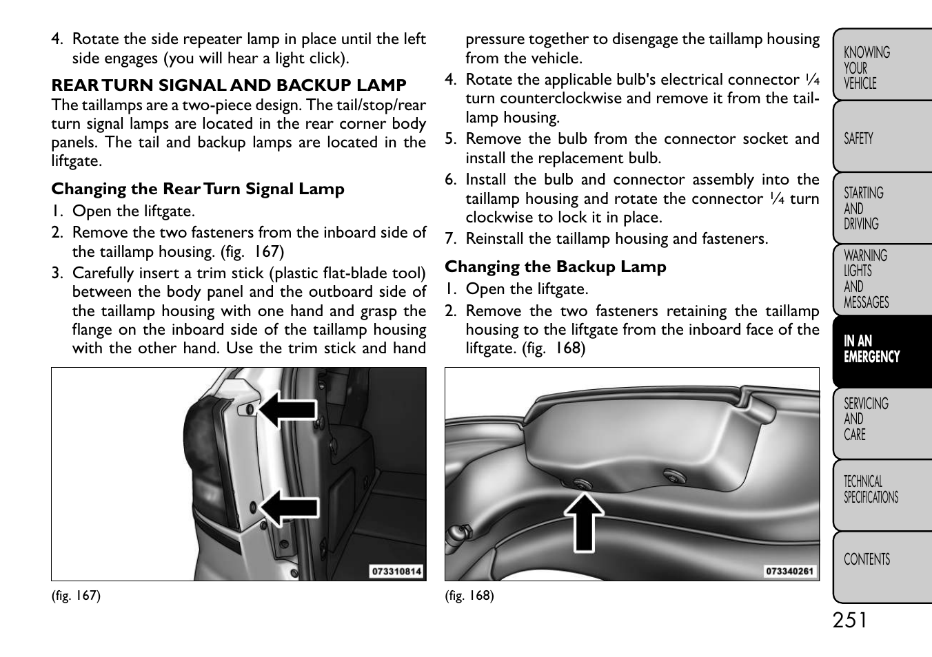 FIAT Freemont User Manual | Page 257 / 332