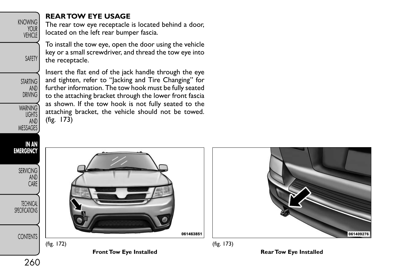 FIAT Freemont User Manual | Page 266 / 332