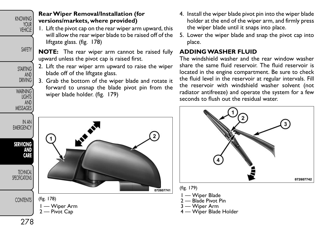 FIAT Freemont User Manual | Page 284 / 332