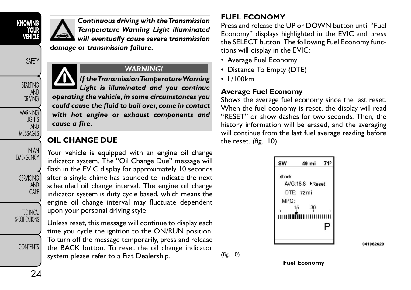 FIAT Freemont User Manual | Page 30 / 332