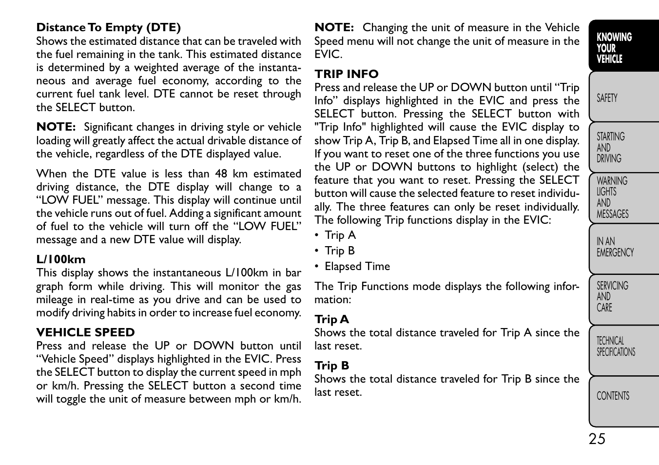 FIAT Freemont User Manual | Page 31 / 332