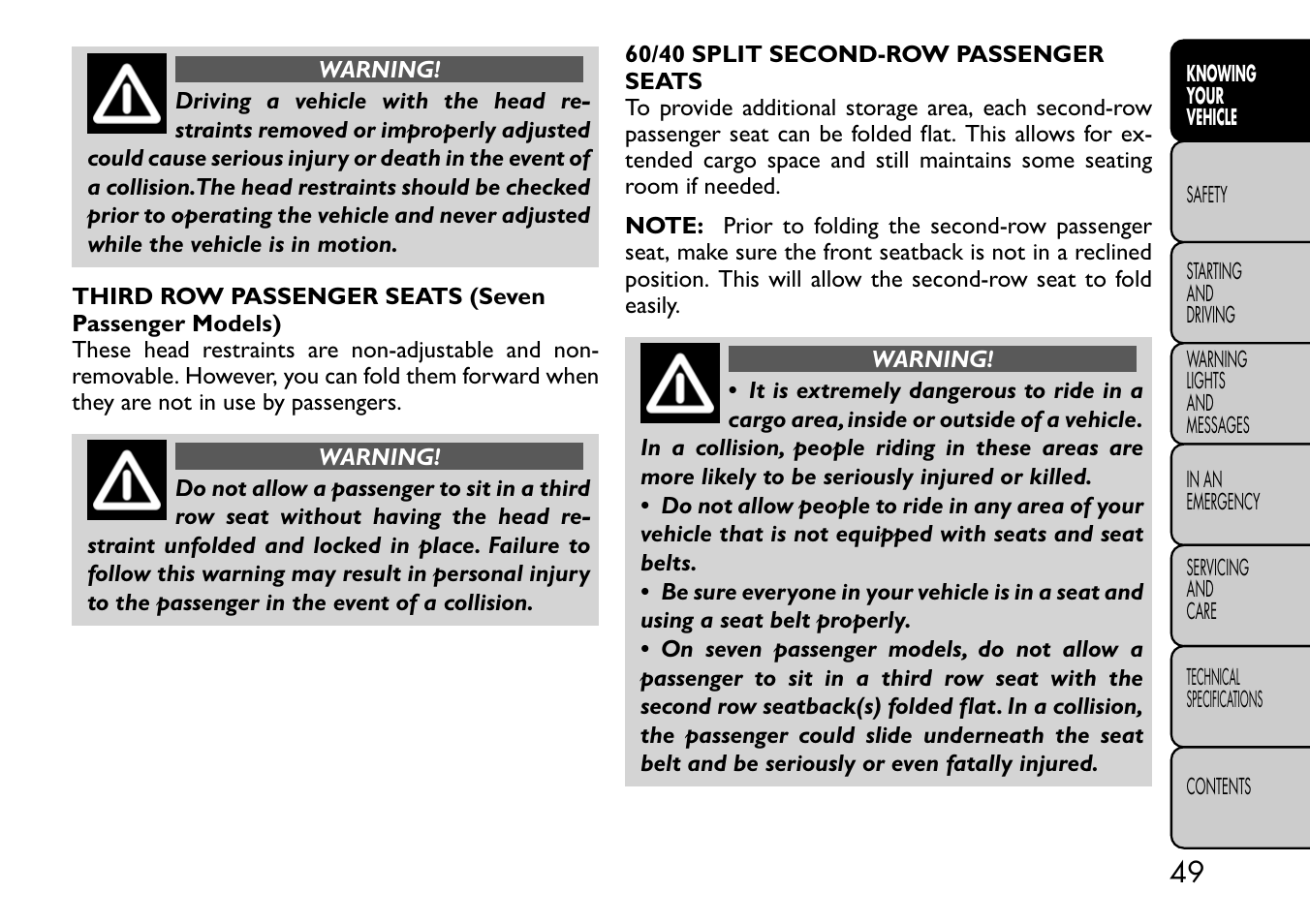 FIAT Freemont User Manual | Page 55 / 332