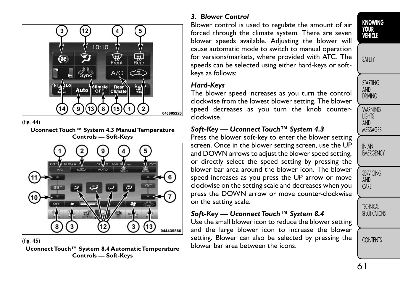 FIAT Freemont User Manual | Page 67 / 332