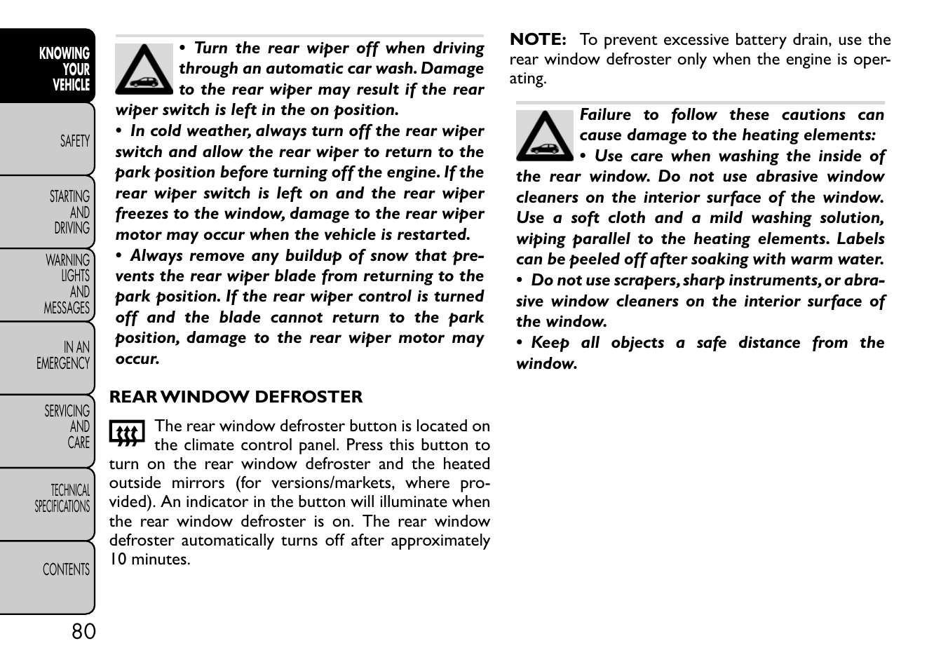 FIAT Freemont User Manual | Page 86 / 332