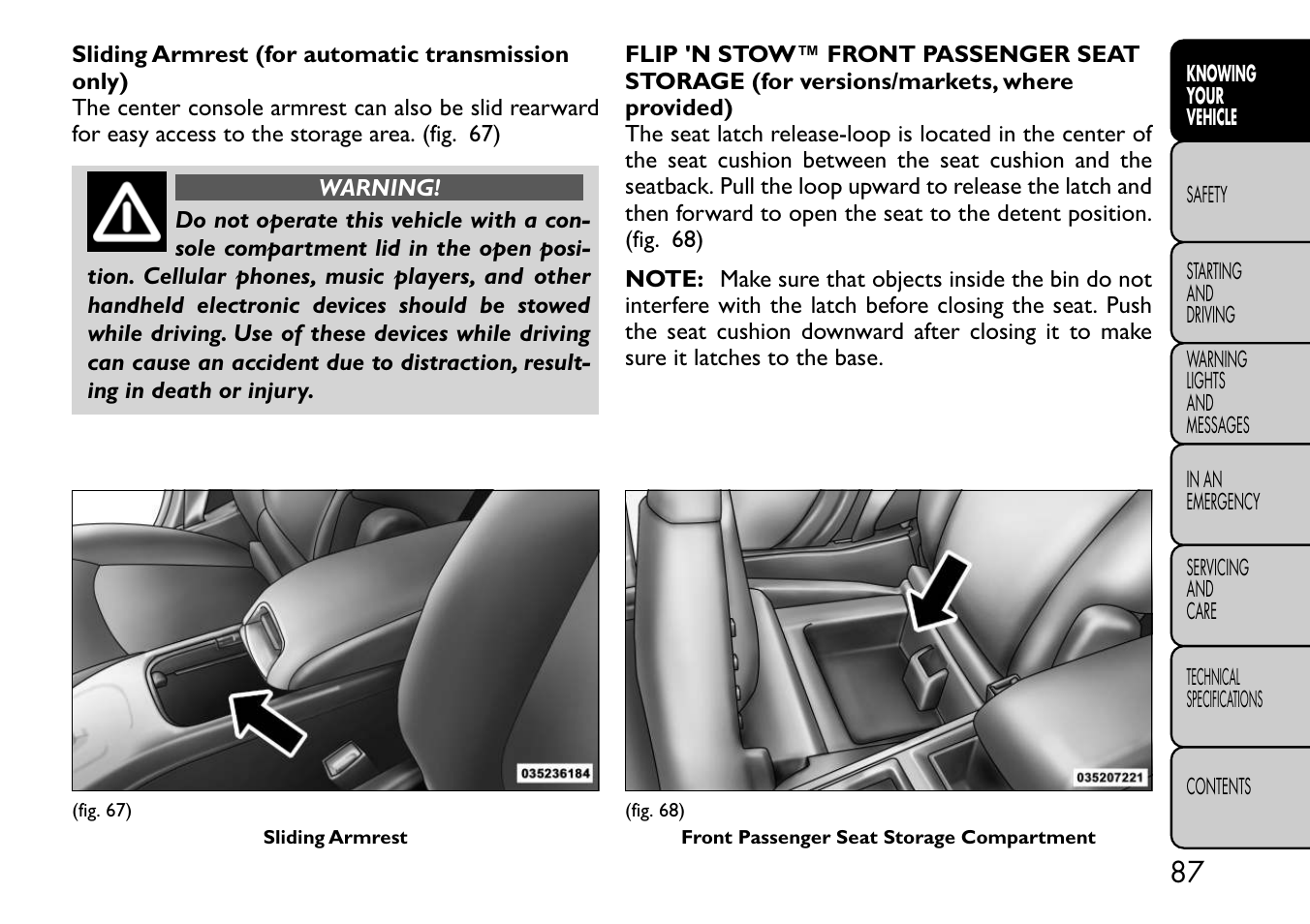 FIAT Freemont User Manual | Page 93 / 332