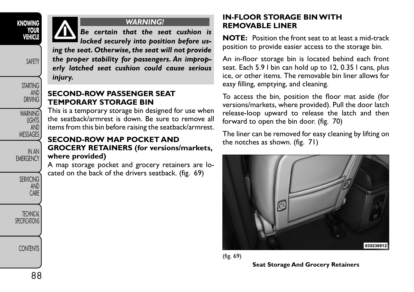 FIAT Freemont User Manual | Page 94 / 332