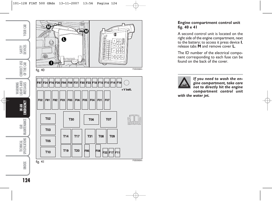 FIAT 500 User Manual | Page 125 / 178