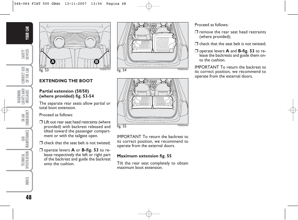 FIAT 500 User Manual | Page 49 / 178