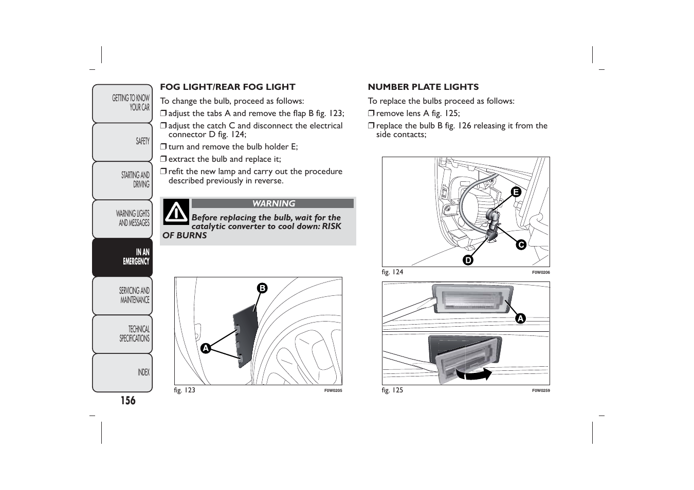 FIAT Panda User Manual | Page 160 / 268