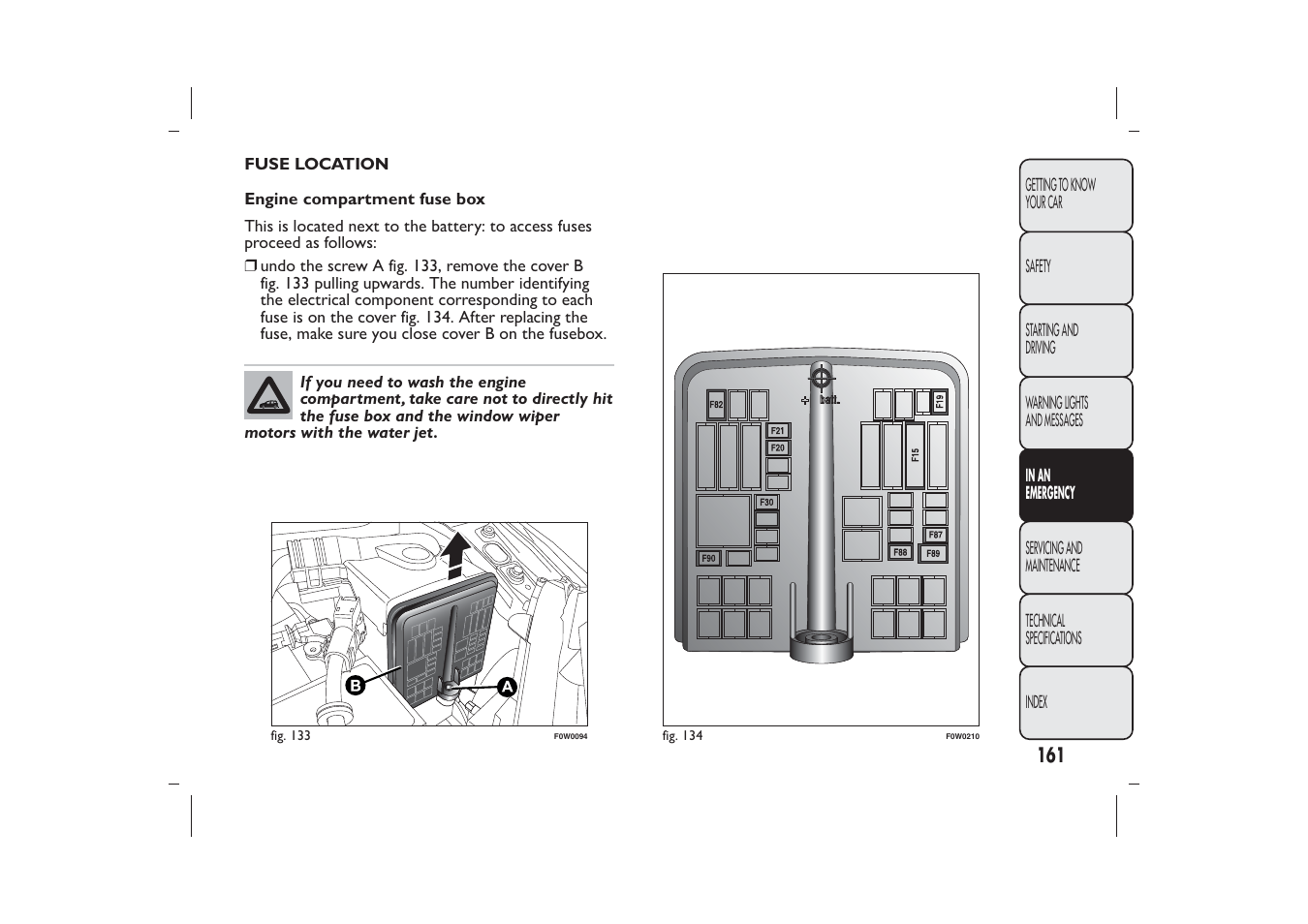 FIAT Panda User Manual | Page 165 / 268