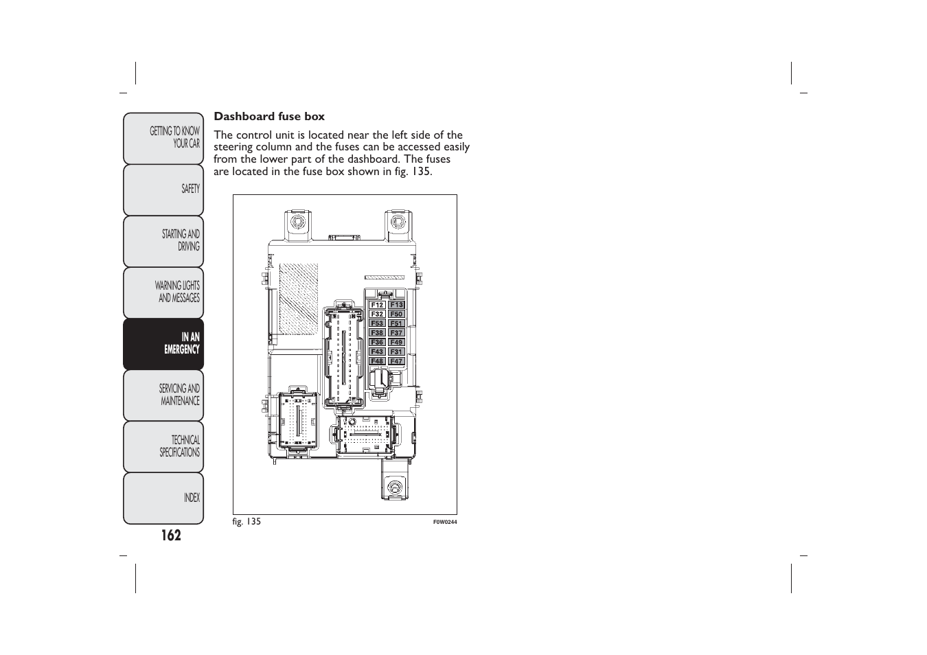 FIAT Panda User Manual | Page 166 / 268