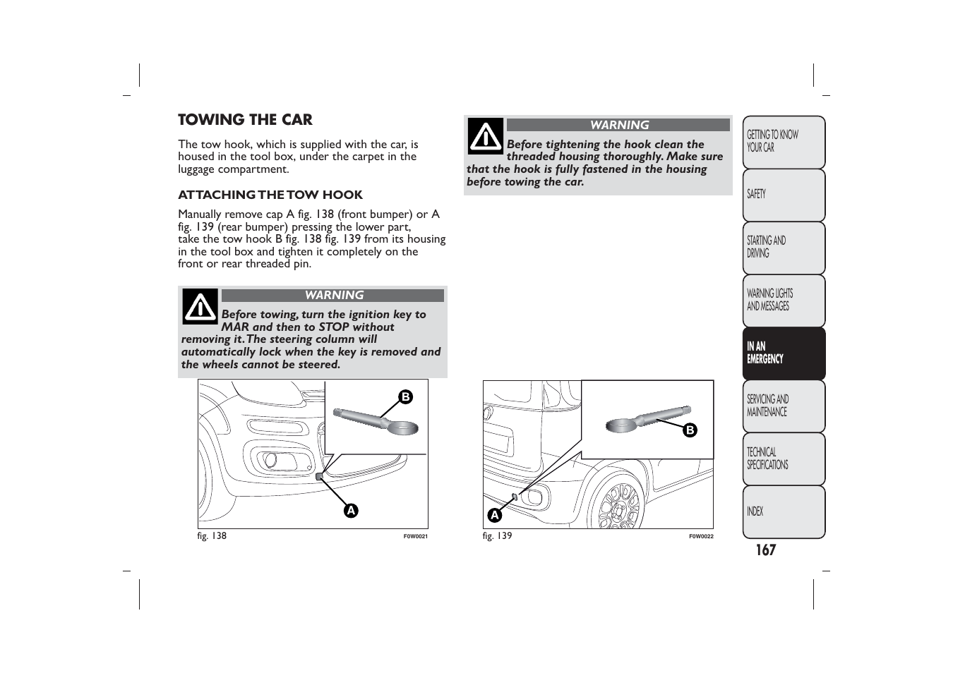 FIAT Panda User Manual | Page 171 / 268
