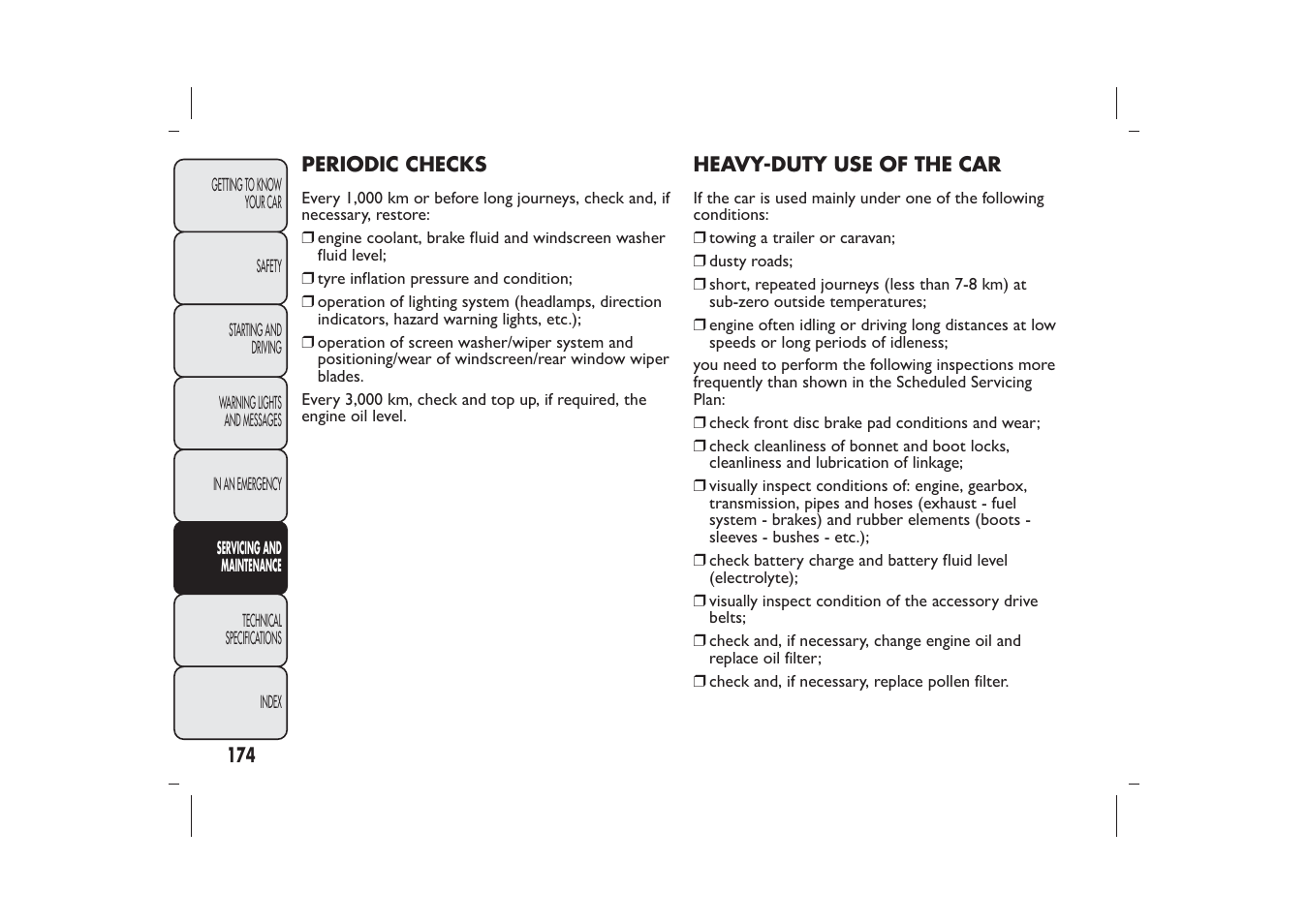 FIAT Panda User Manual | Page 178 / 268