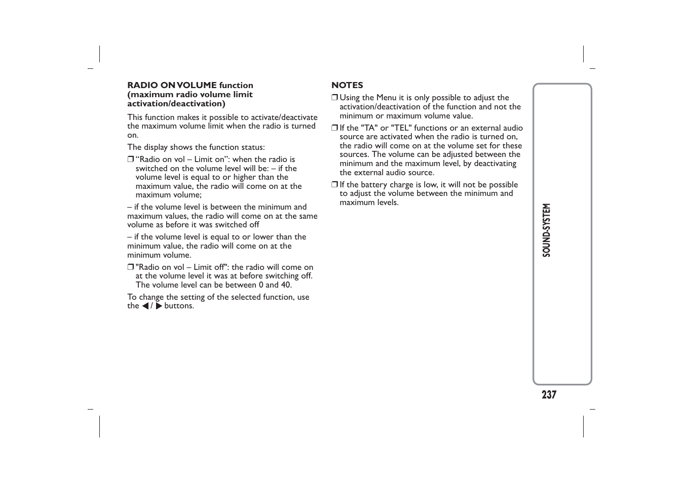 FIAT Panda User Manual | Page 241 / 268