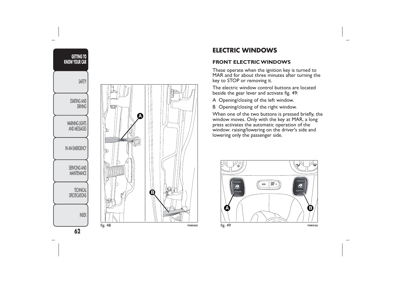 FIAT Panda User Manual | Page 66 / 268