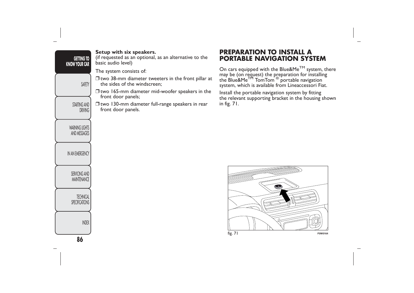 FIAT Panda User Manual | Page 90 / 268