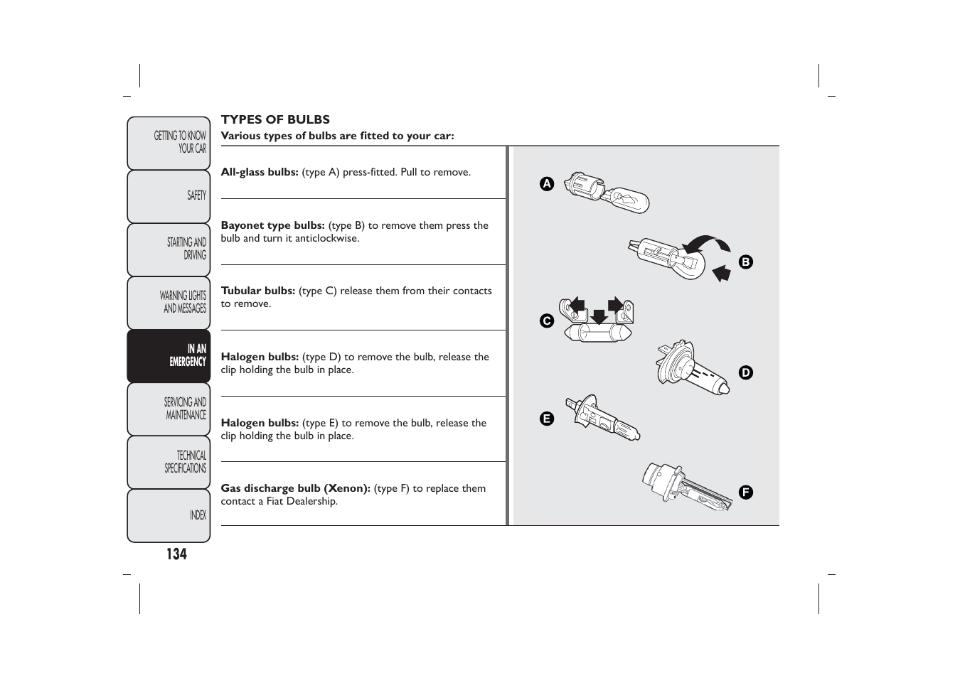 FIAT 500 User Manual | Page 135 / 218