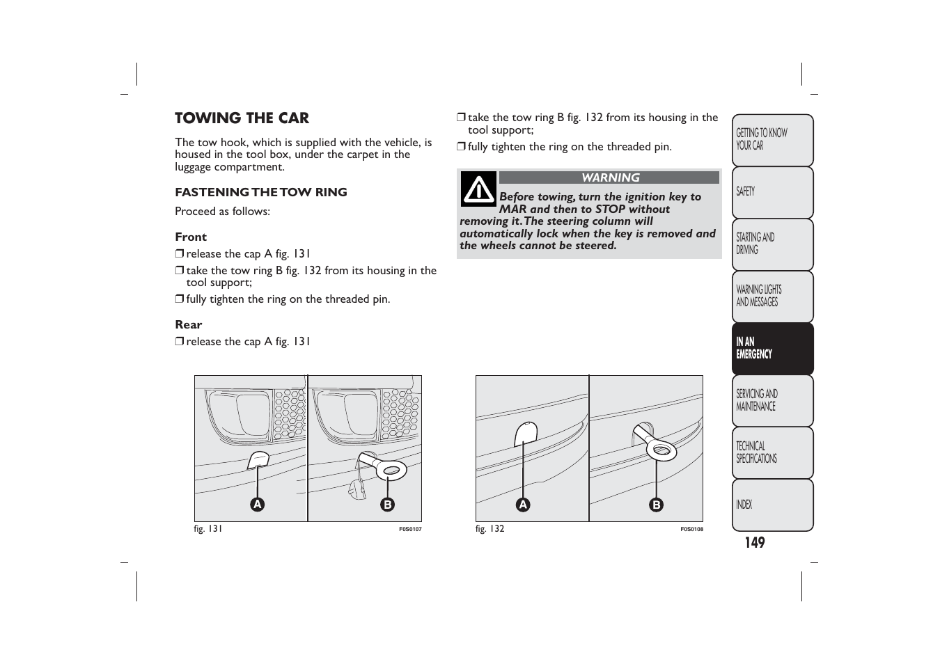 FIAT 500 User Manual | Page 150 / 218