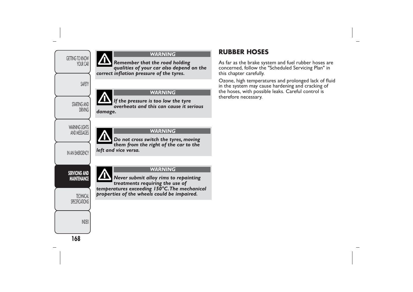 FIAT 500 User Manual | Page 169 / 218