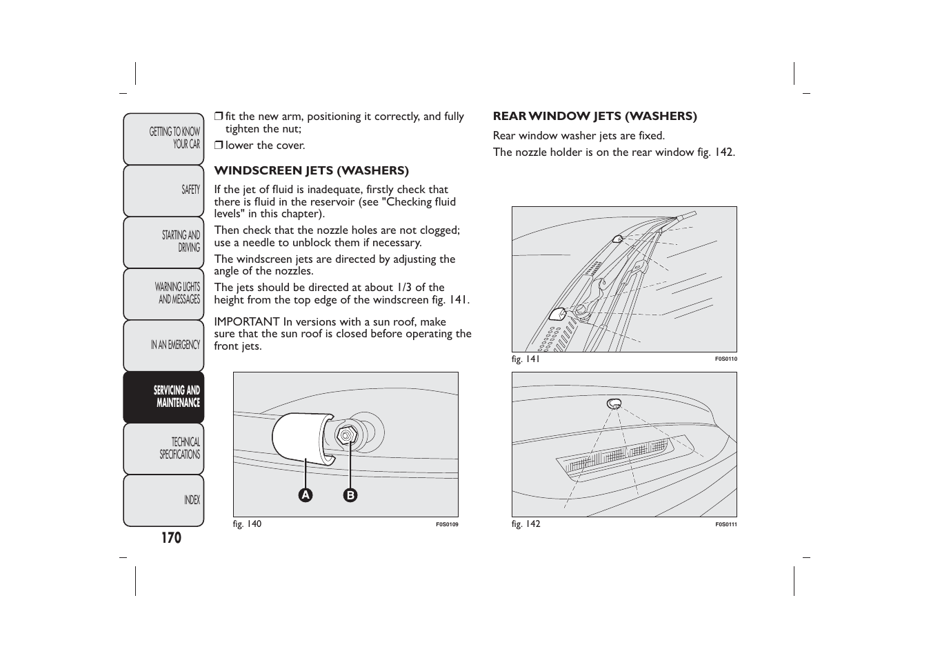 FIAT 500 User Manual | Page 171 / 218