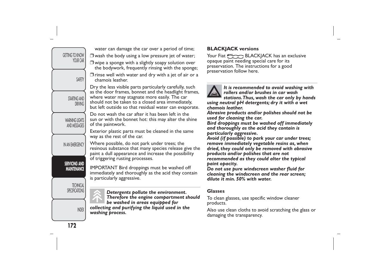 FIAT 500 User Manual | Page 173 / 218