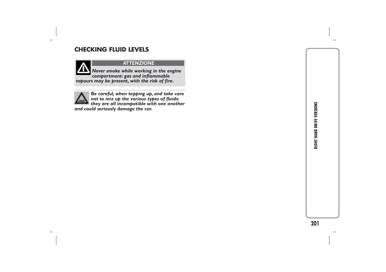 FIAT 500 User Manual | Page 202 / 218