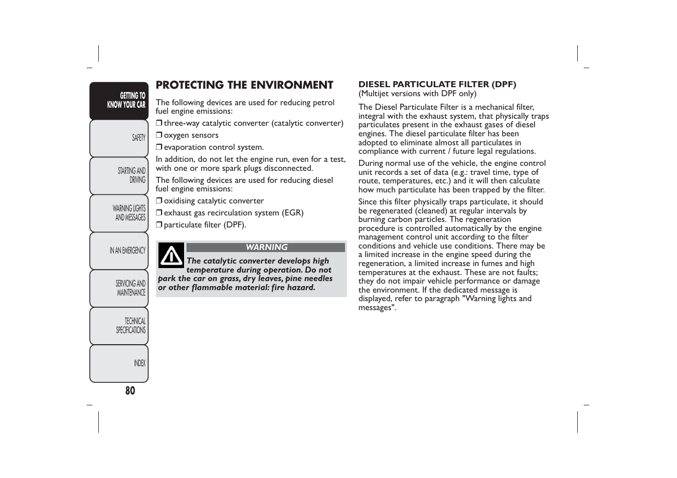 FIAT 500 User Manual | Page 81 / 218