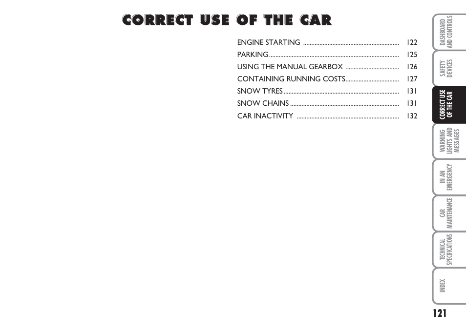 FIAT Linea User Manual | Page 122 / 230