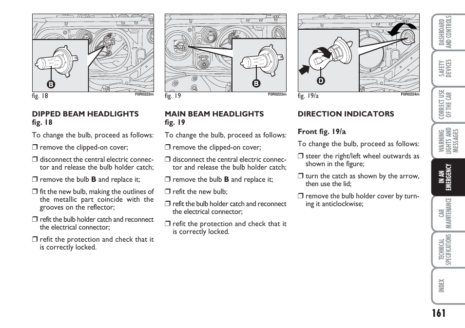 FIAT Linea User Manual | Page 162 / 230