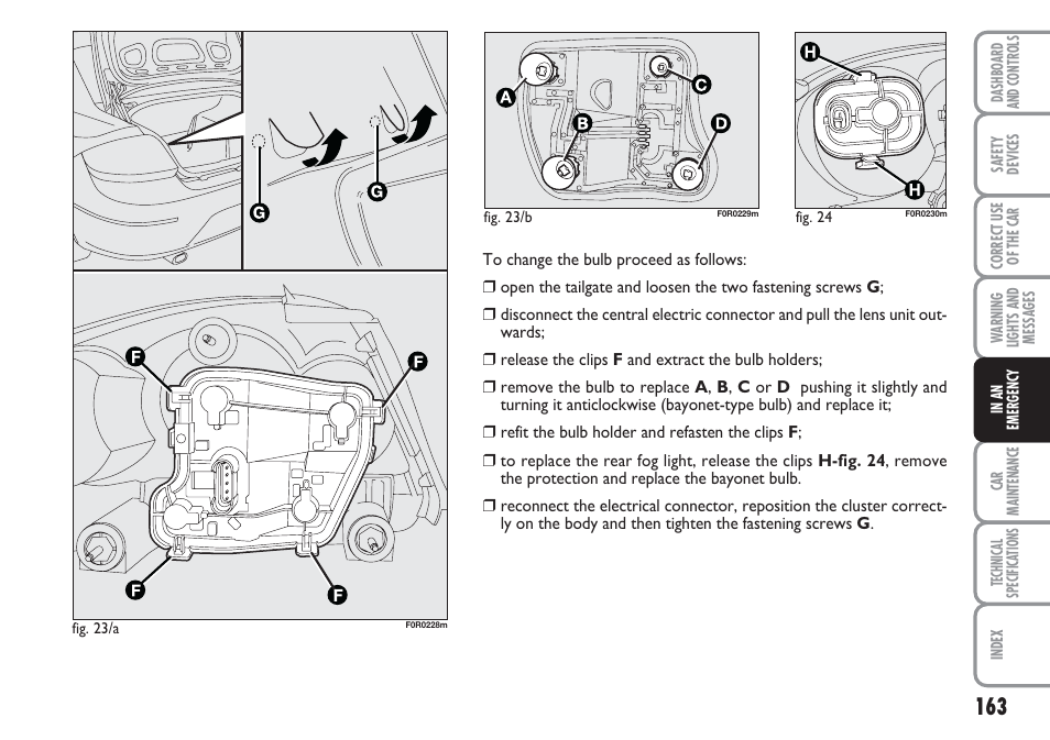 FIAT Linea User Manual | Page 164 / 230