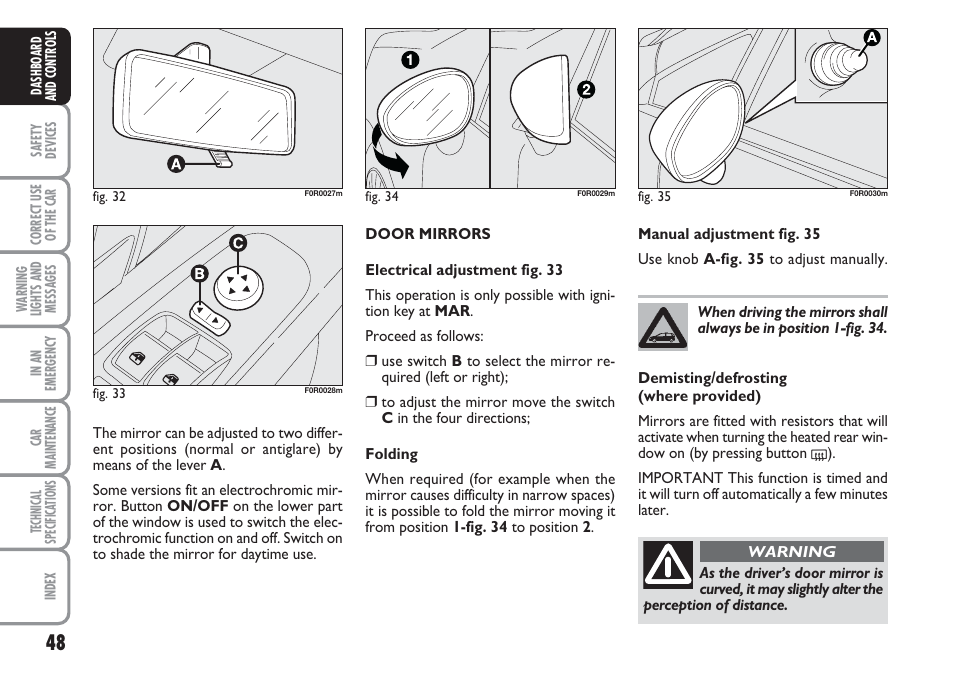 FIAT Linea User Manual | Page 49 / 230