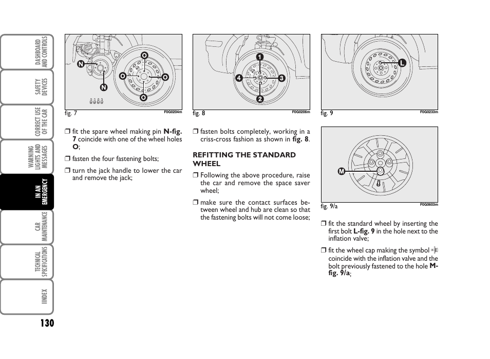 FIAT Panda Classic User Manual | Page 132 / 207