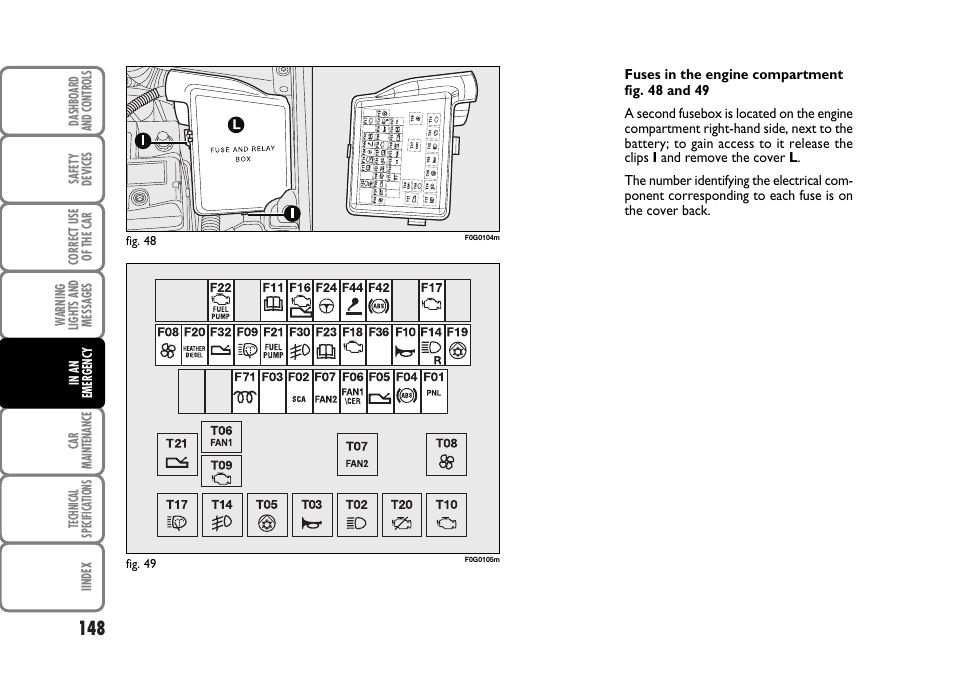 FIAT Panda Classic User Manual | Page 150 / 207