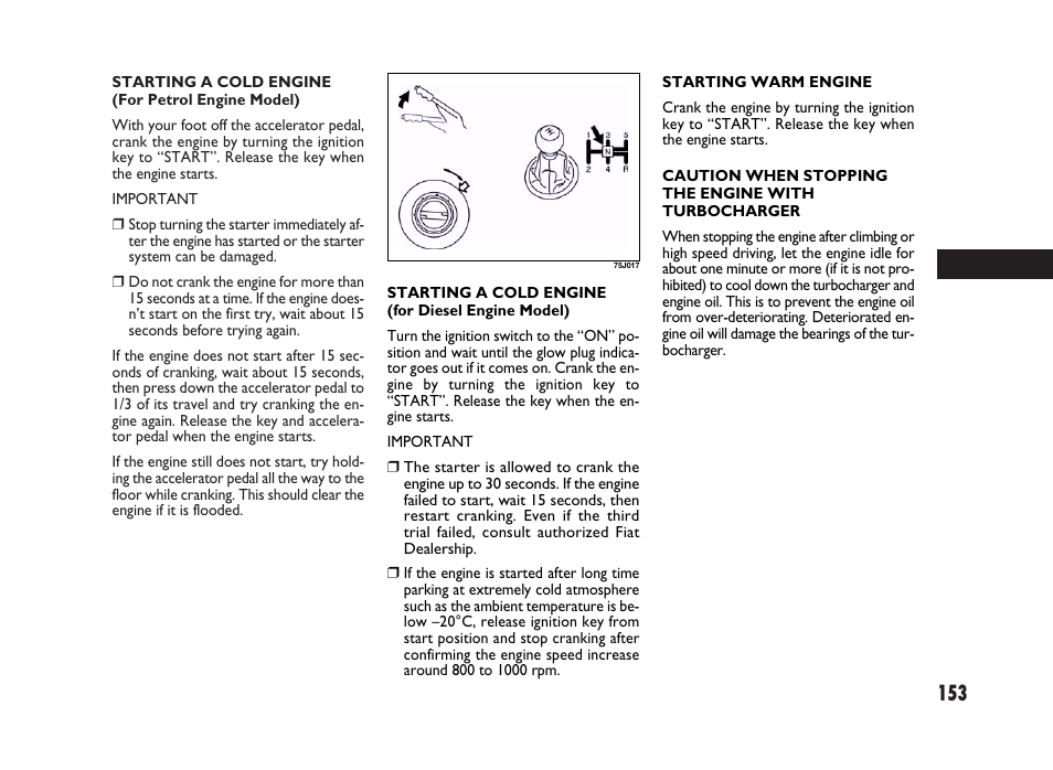 FIAT Sedici User Manual | Page 154 / 266