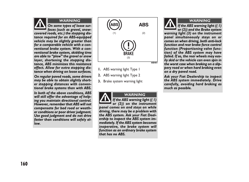 FIAT Sedici User Manual | Page 161 / 266