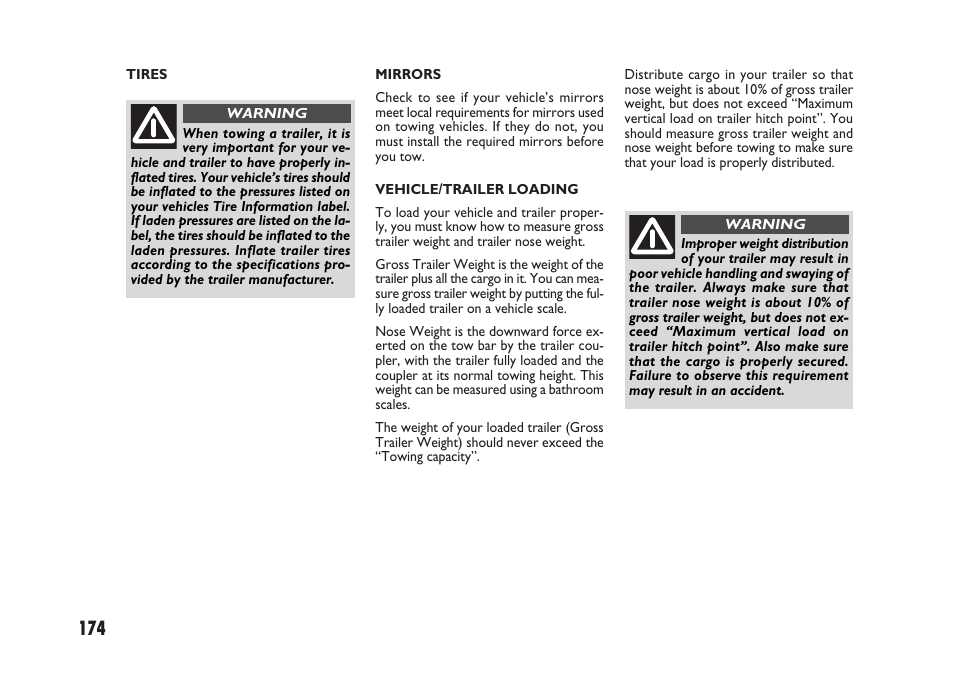 FIAT Sedici User Manual | Page 175 / 266