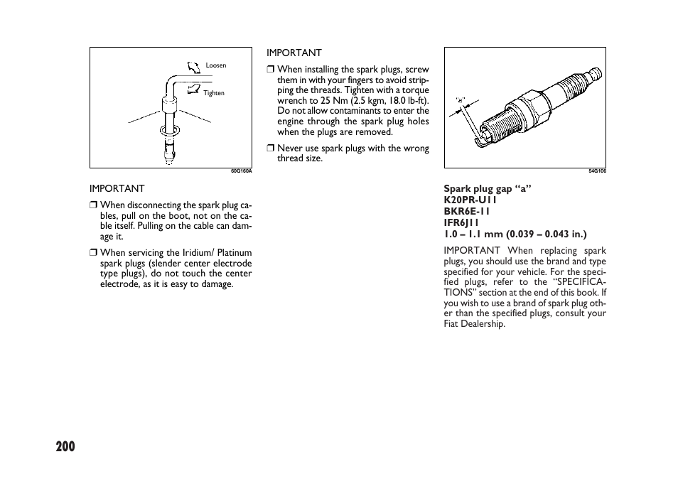 FIAT Sedici User Manual | Page 201 / 266